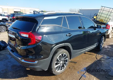 2022 GMC Terrain Slt z USA, uszkodzony, nr VIN 3GKALPEV5NL106418